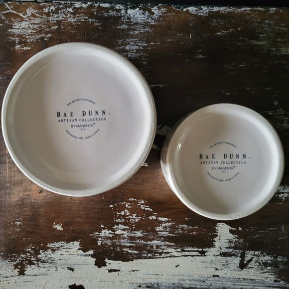 Rae Dunn by Magenta Guac & Salsa Bowl Set, Taco Night - Picture 3 of 4